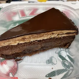 Slice of Chocolate Cake