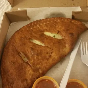 a pizza in a box