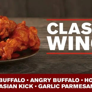 Checker Chicken Wings