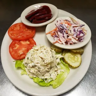 Chicken Salad Cold Plate