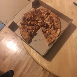 pizza, food