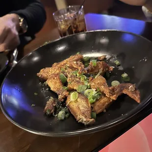 Lemon pepper chicken wings