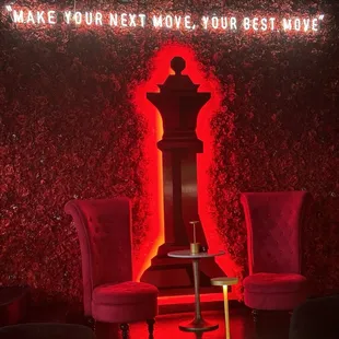 Upstairs eating area!