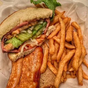 Fried Bologna Bratwurst