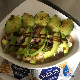 Casuelita de mariscos