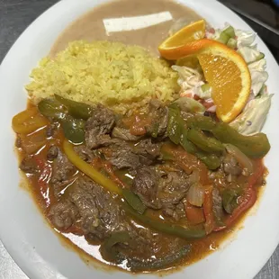 Bistec ranchero