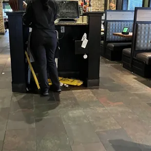 Dirty floors