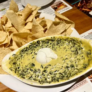 Santa Fe spinach dip