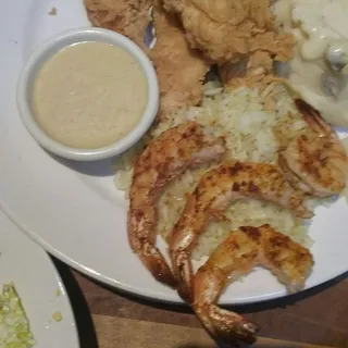 Chicken Tenders & Shrimp