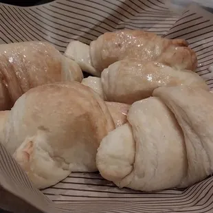 Buttery croissants