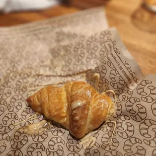 Complimentary croissant