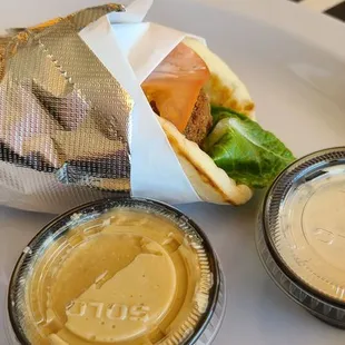 Falafel wrap