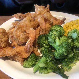 Chicken Tenders and Shrimp Combo