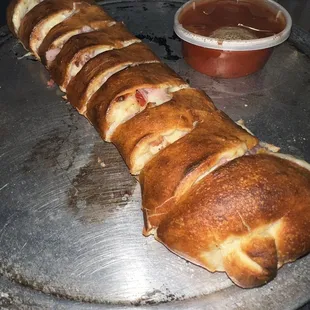 Meat Lovers Stromboli