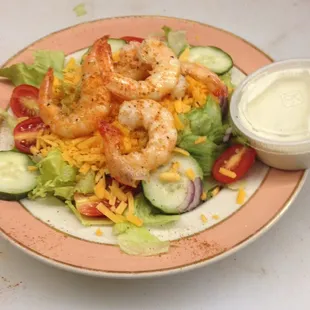 Shrimp salad.