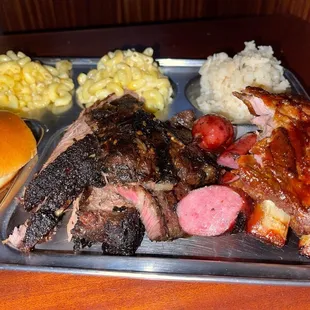 Short Ribs, Kalbi, Sausage, Brisket