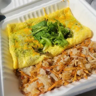 Garden omelette