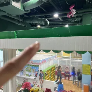 A total germ fest. The staff clearly have not cleaned this place in a long time.