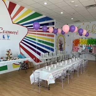 Party room at cheeky monkey Fort Worth