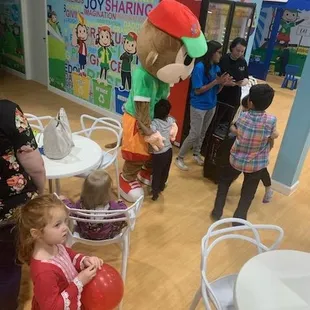 Birthday party special guests!