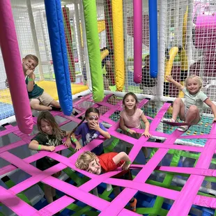 Sooo much fun in the spider web!