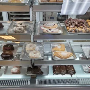 Just some of the donut selection