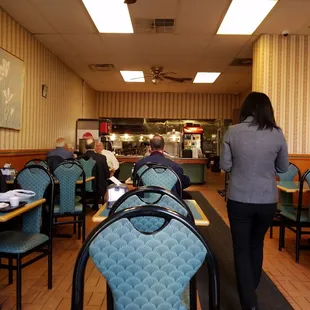 Small, but clean and efficient.