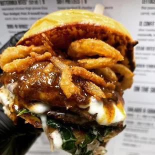 Bacon Jam Burger