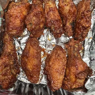 Old dry chicken wings for $16 wow