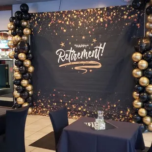 Army retirement party!