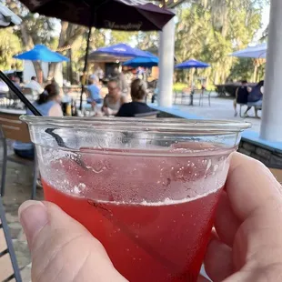 Cotton candy martini.