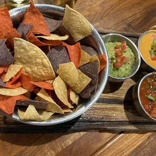 Trio of dips