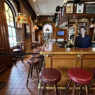 Inside The Cheers Bar made famous on TV is Hidden upstairs in the back @ The Cheers Bar that inspired the 80&apos;s Comedy TV Show in Boston.