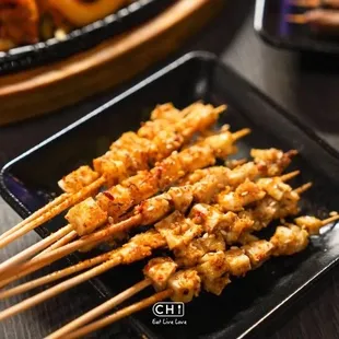 beef Aorta skewers