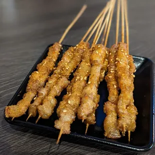 Pork Belly Skewers