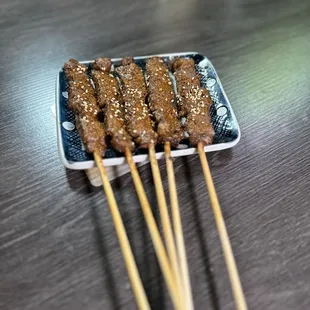 Beef Skewers