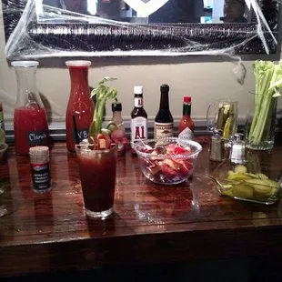 Bloody Mary Bar: Every Sunday!