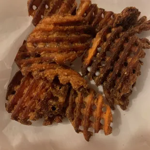 $8 for about 8 burnt to a crisp sweet potation fries