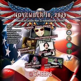 Comedy, Magic and Live Auction