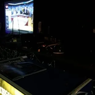 The "sound guy"...aka the old deaf dude behind the sound board.. drums are WAY to loud!! Hire a hearing person!