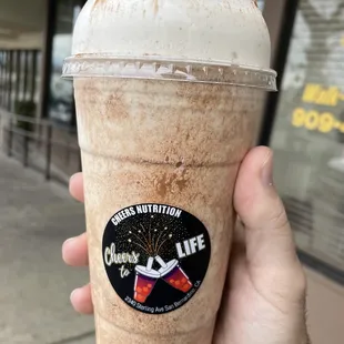 Banana bread smoothie