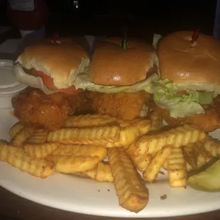 Chicken Sliders absolutely delicious.