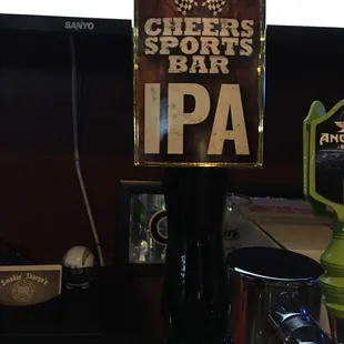 CHEER&apos;S SPORTS BAR now has their own in House beer  very nice. Very nice ipa