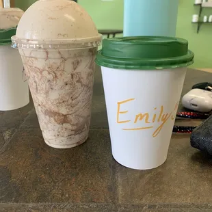 Banana Nut Bread and hot lemon tea to start my morning!