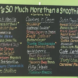 So many flavors to choose from. Love this place!