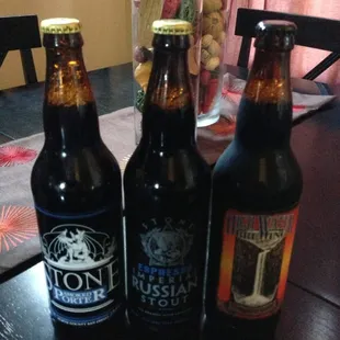 My line-up for the fights tonight!!  Woohoo, now WHAT do I have first....hmmmm?!?!