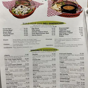 Menu.