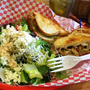 Chelsea w/ Greek salad