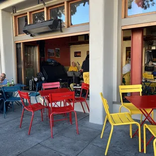 Outdoor seating