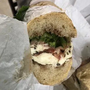 Mozzarella sandwich add prosciutto